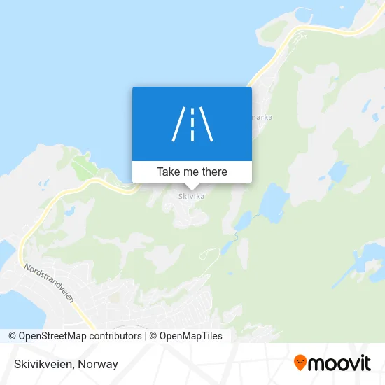 Skivikveien map