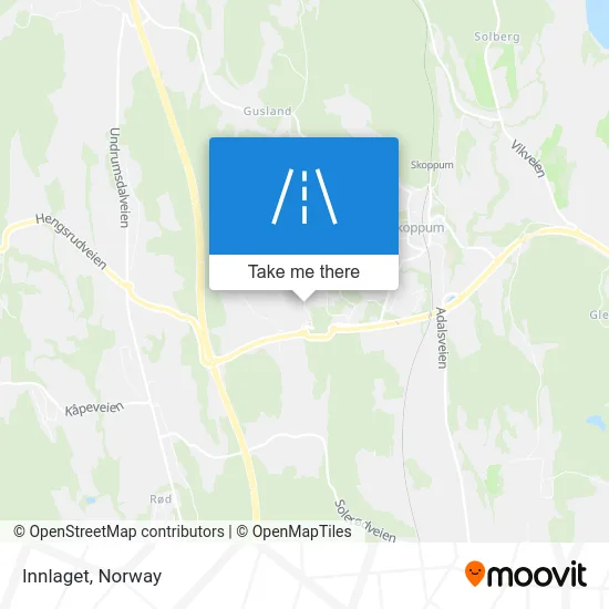 Innlaget map
