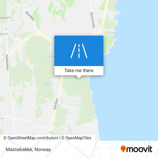 Mastebakke map