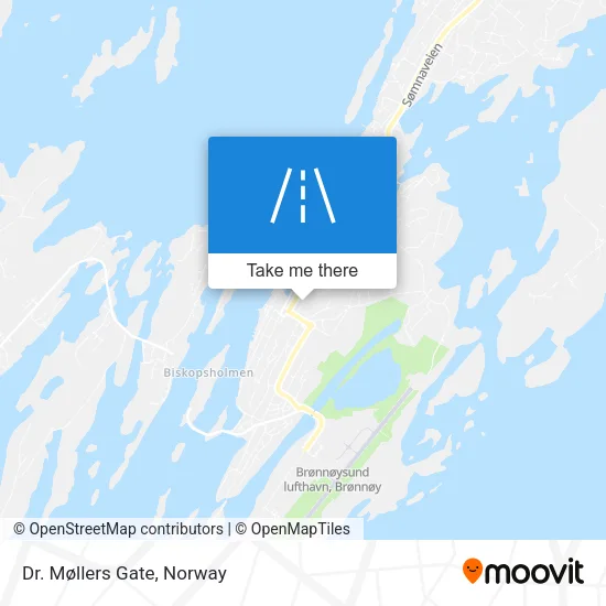 Dr. Møllers Gate map