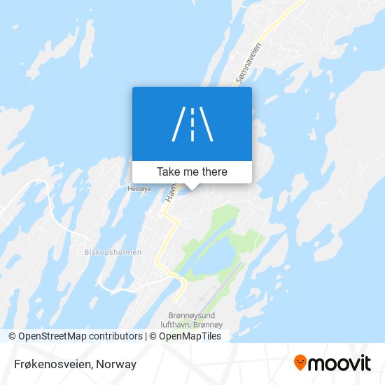 Frøkenosveien map