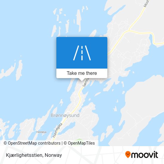 Kjærlighetsstien map