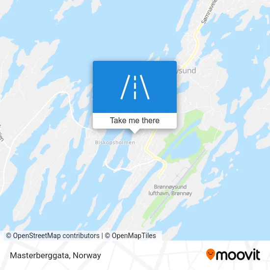 Masterberggata map