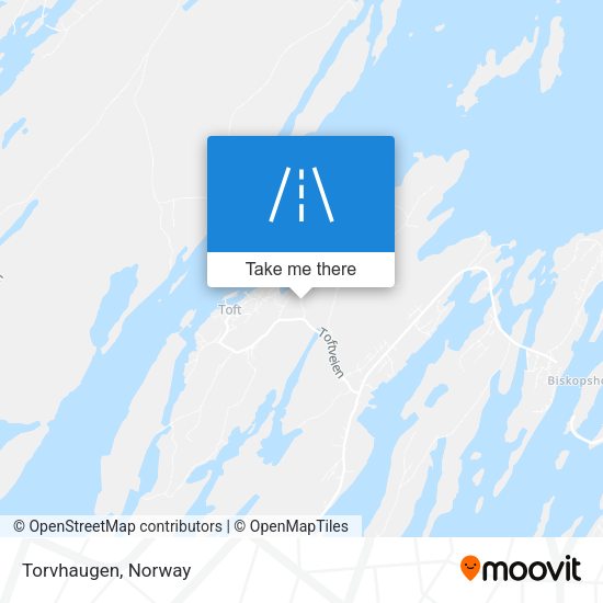 Torvhaugen map