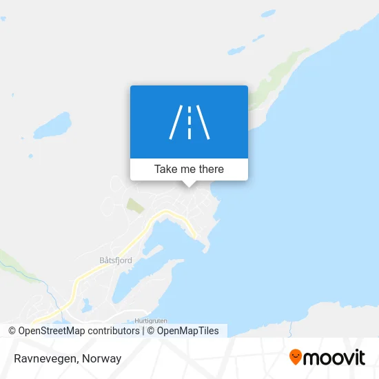 Ravnevegen map