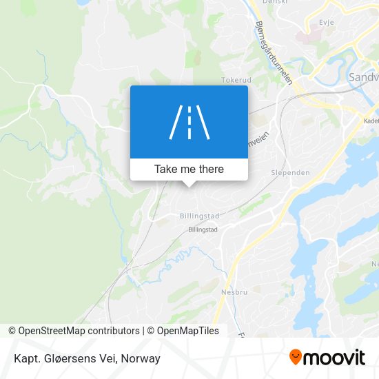 Kapt. Gløersens Vei map