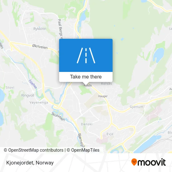 Kjonejordet map