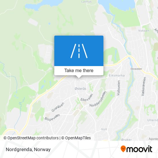 Nordgrenda map