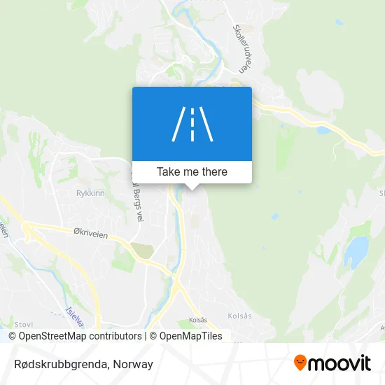 Rødskrubbgrenda map