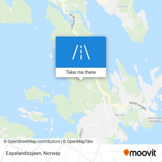 Espelandssjøen map
