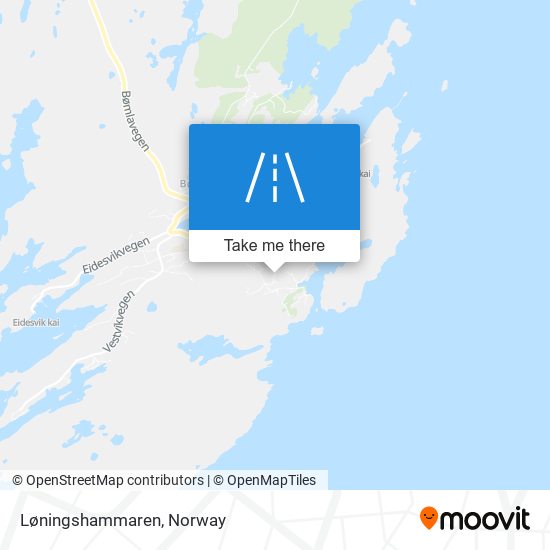 Løningshammaren map