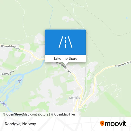 Rondøye map