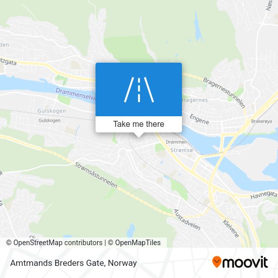 Amtmands Breders Gate map
