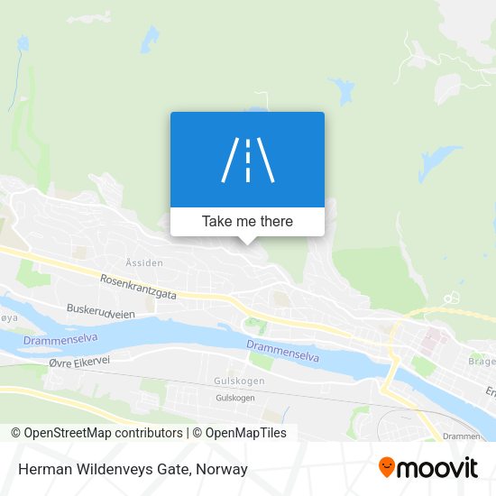 Herman Wildenveys Gate map