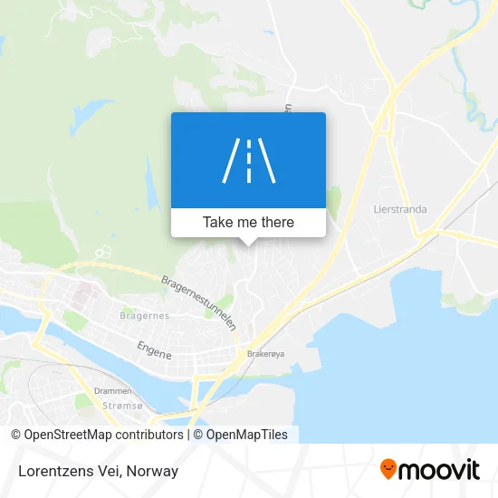 Lorentzens Vei map