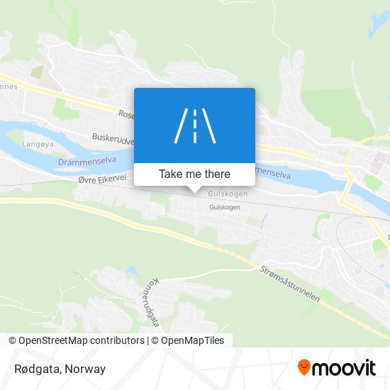 Rødgata map