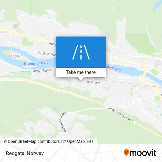Rødgata map