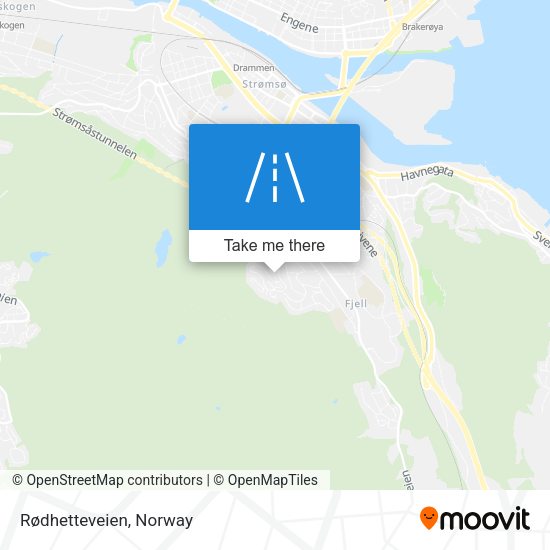 Rødhetteveien map