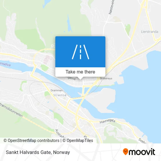 Sankt Halvards Gate map