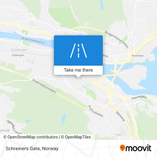 Schreiners Gate map