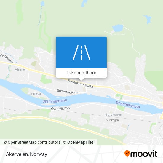 Åkerveien map