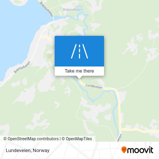 Lundeveien map