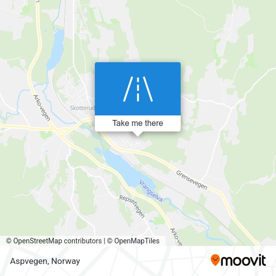 Aspvegen map