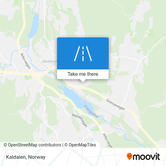 Kaldalen map