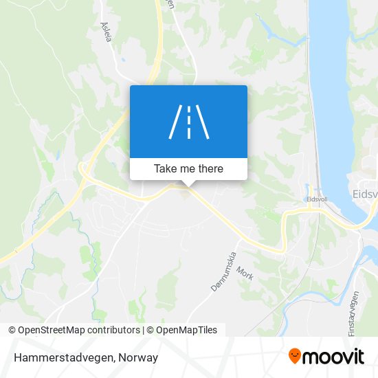 Hammerstadvegen map