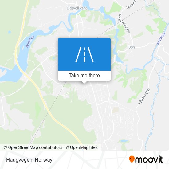 Haugvegen map