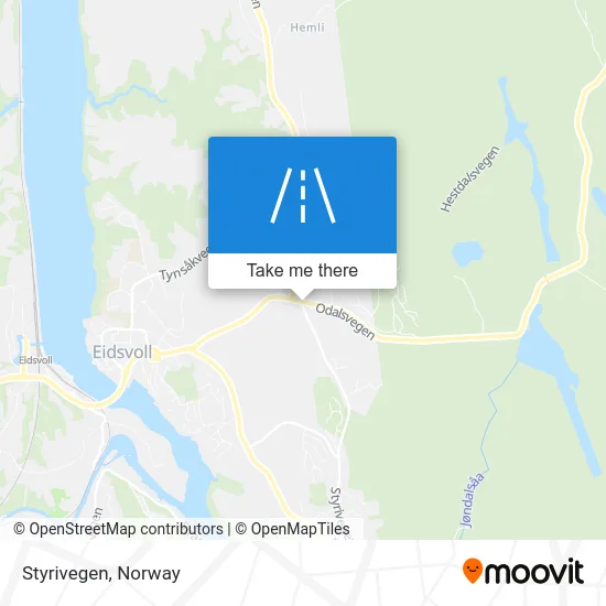 Styrivegen map
