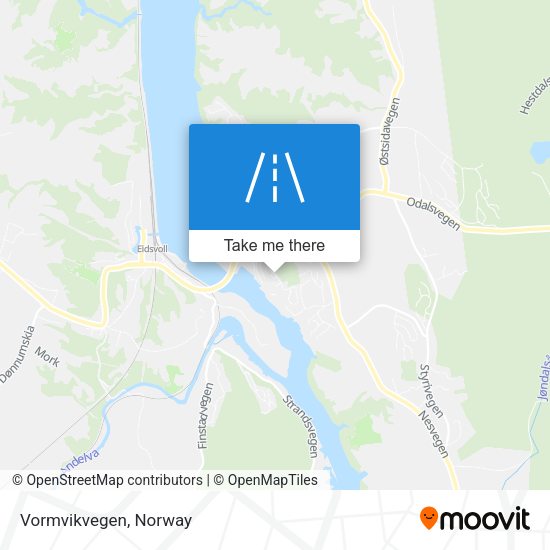 Vormvikvegen map