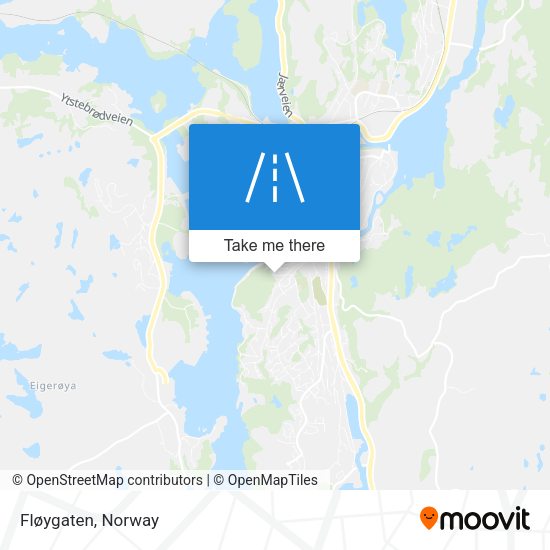 Fløygaten map