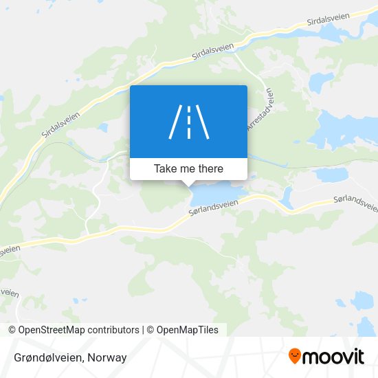 Grøndølveien map