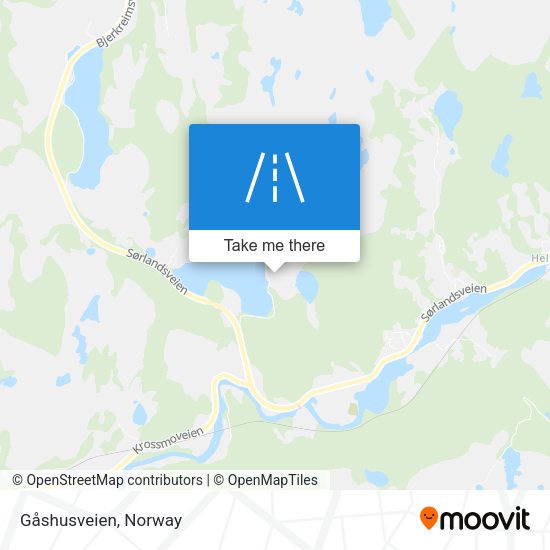 Gåshusveien map