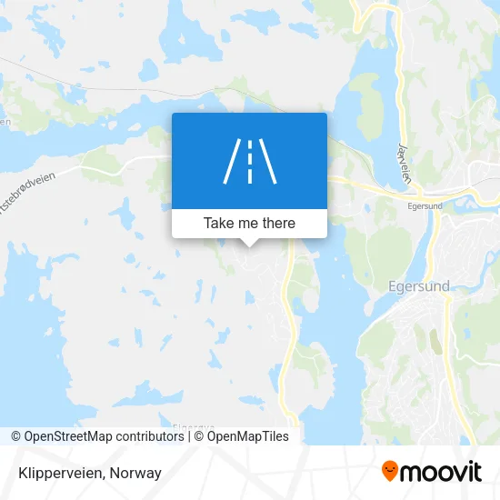 Klipperveien map