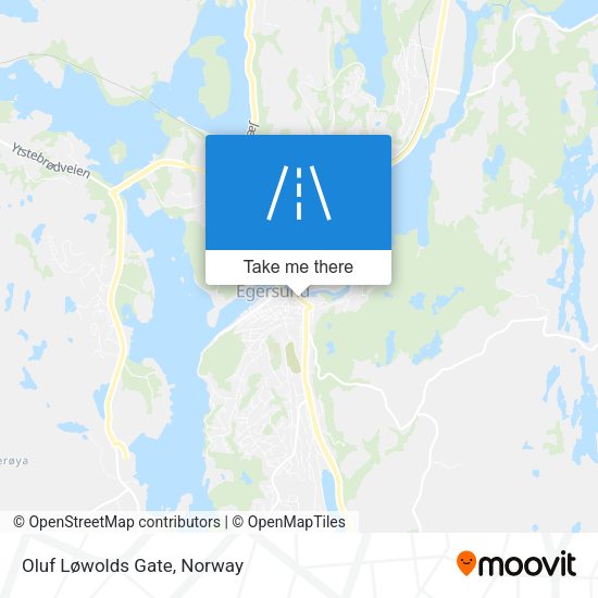 Oluf Løwolds Gate map