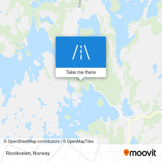 Risvikveien map