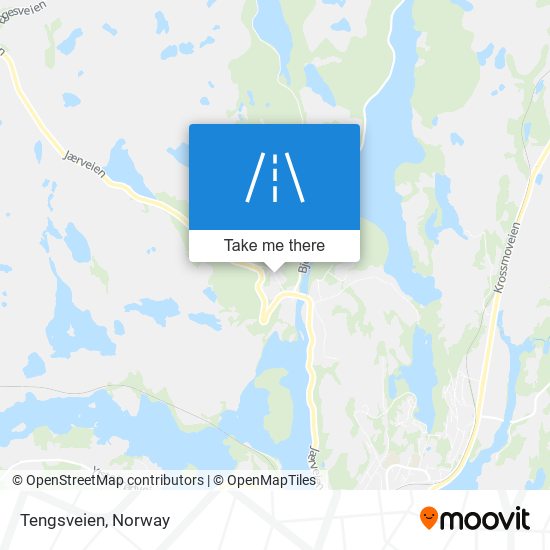 Tengsveien map