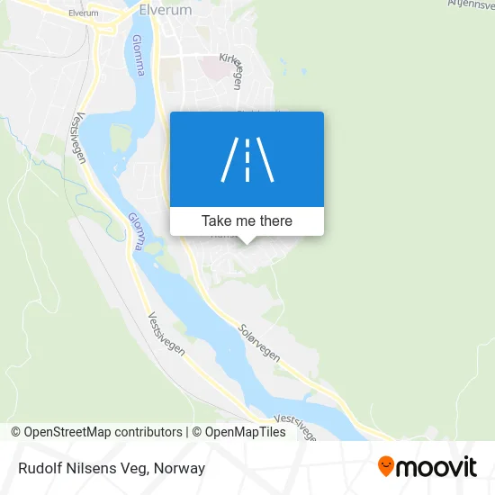 Rudolf Nilsens Veg map