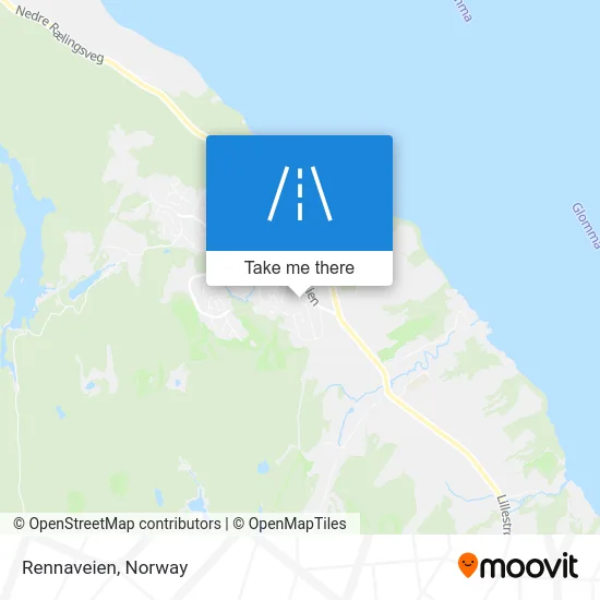 Rennaveien map