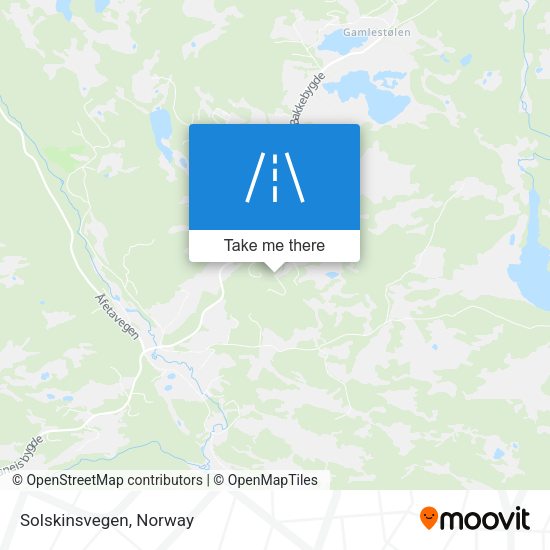 Solskinsvegen map