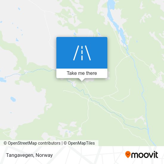 Tangavegen map