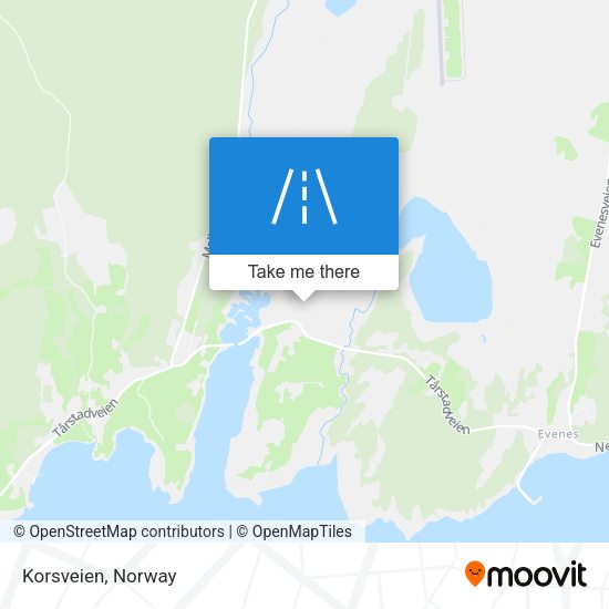 Korsveien map