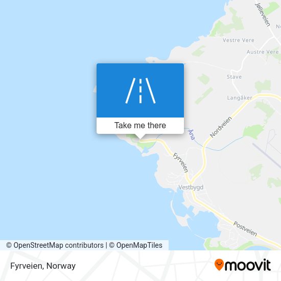 Fyrveien map