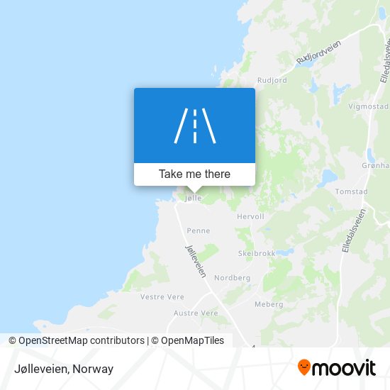 Jølleveien map