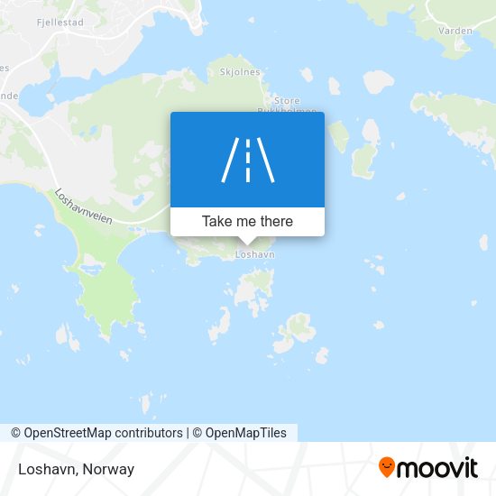 Loshavn map