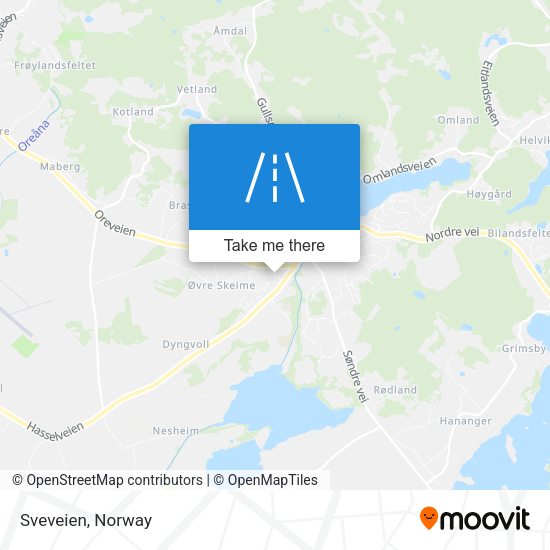 Sveveien map