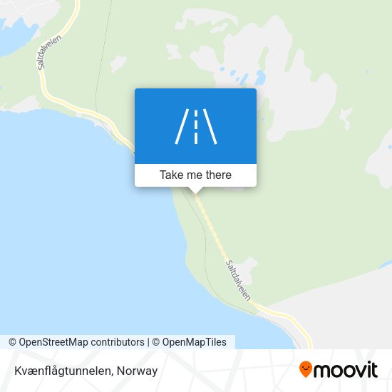Kvænflågtunnelen map