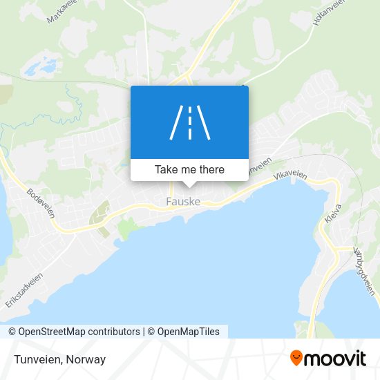 Tunveien map